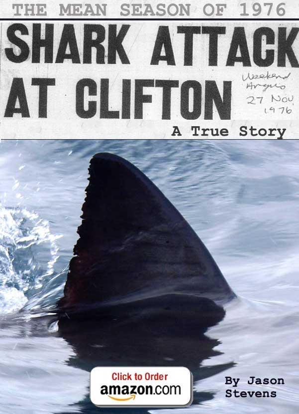 Buy Shark Attack At Clifton on Amazon Cover